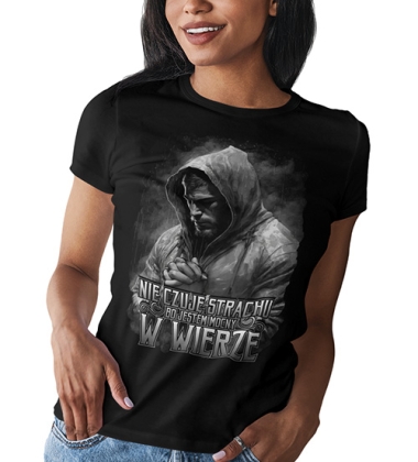 Koszulka damska Mocny w Wierze